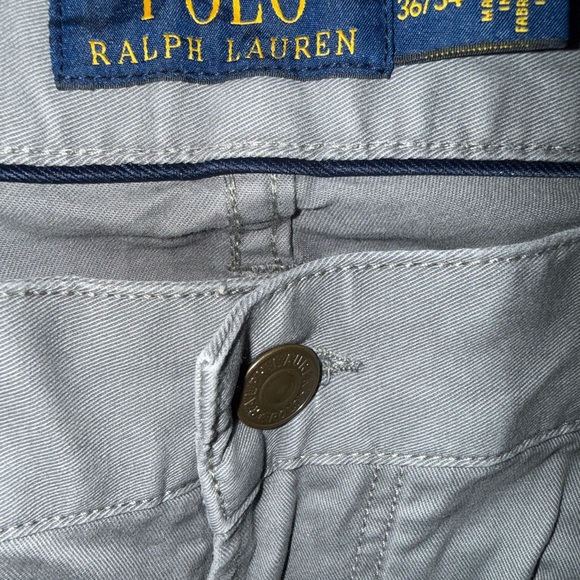 Ralph Lauren 36x34 Men's Light Gray Chinos. New with tags - Picture 6 of 7